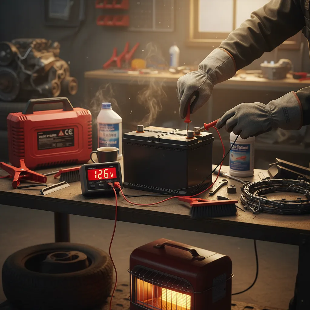 Autobatterie im Winter: So bleibt sie fit